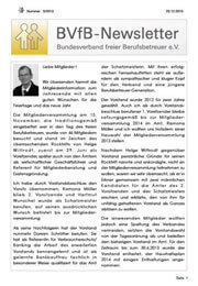 BVfB Newsletter 03 2013