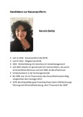 Kandidatur Kerstin Belitz